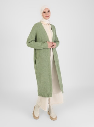Green Almond - Knit Cardigan - Refka