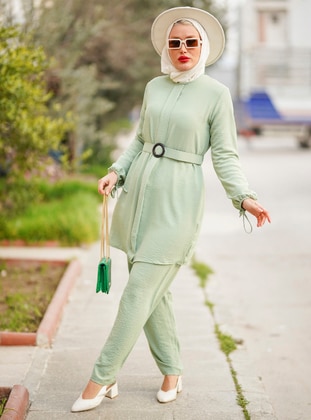 Green Almond - Suit - Por La Cara