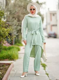 Green Almond - Unlined - Suit