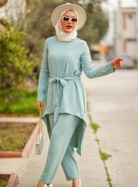 Turquoise - Unlined - Suit