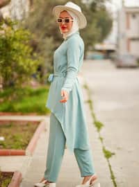 Turquoise - Unlined - Suit