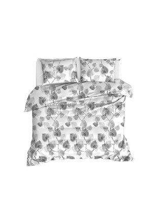 Gray - Duvet Set: 2 Pillowcases & 1 Duvet Cover - Eponj