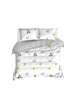 White - Duvet Set: 2 Pillowcases & 1 Duvet Cover - Eponj