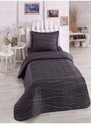 Gray - Cotton - 1000gr - Bed Spread - Eponj