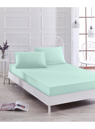 1000gr - Mint - Bedsheet Set: 2 Pillowcases & Bedsheet - Eponj