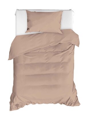 Brown - Duvet Set: 2 Pillowcases & 1 Duvet Cover - Eponj