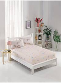 Pink - Bedsheet Set: 2 Pillowcases & Bedsheet