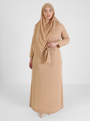Nude - Unlined - Prayer Clothes - GELİNCE