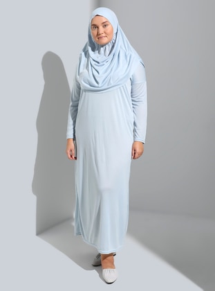 Baby Blue - Unlined - Prayer Clothes - GELİNCE