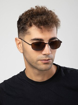 Brown - Sunglasses - Polo55