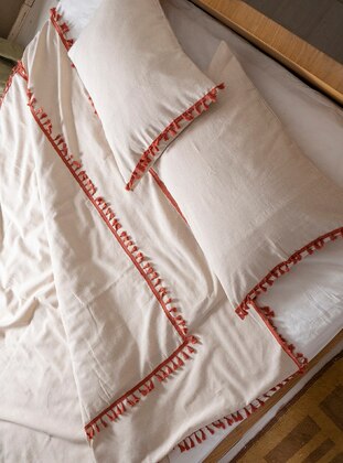 Terra Cotta - Duvet Set: 2 Pillowcases & 1 Duvet Cover - Viva Maison