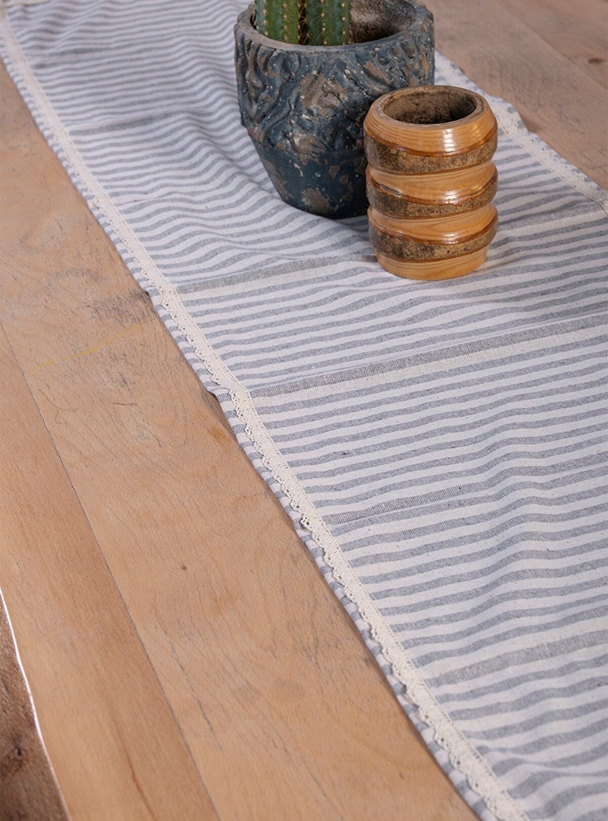 Gray - Linen - Table Linen