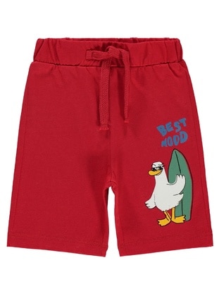 Red - Baby Shorts - Civil