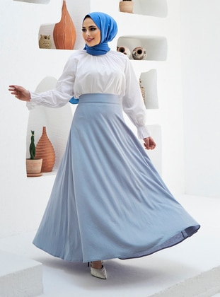 Blue - Rayon - Skirt - Neways