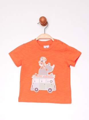 Multi - Orange - baby t-shirts - Panolino