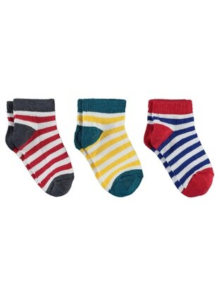 Red - Boys' Socks - Civil