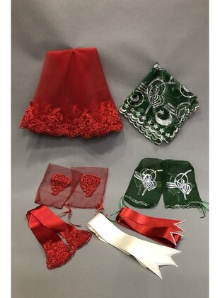Hayalperest Boncuk Red Bridal & Henna Accessories
