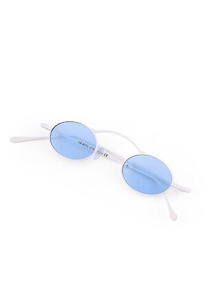 White - Blue - Sunglasses - Twelve