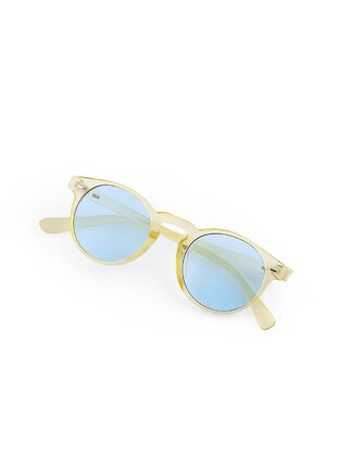 Blue - Yellow - Sunglasses - Twelve