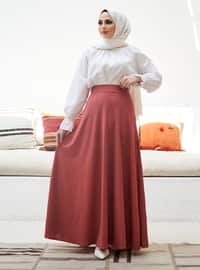 Dusty Rose - Rayon - Skirt