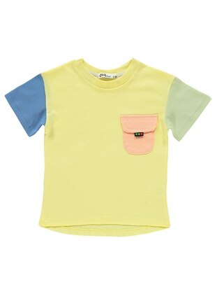 Yellow - Boys` T-Shirt - Civil