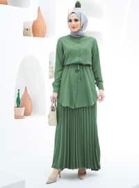 Tunic&Skirt Co-Ord Mint Green