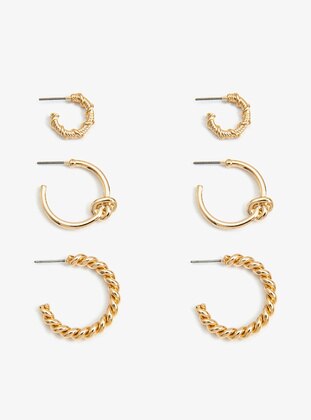 Gold - Earring - Koton