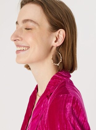 White - Earring - Accessorize