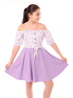 Lilac - Girls` Dress - Toontoy