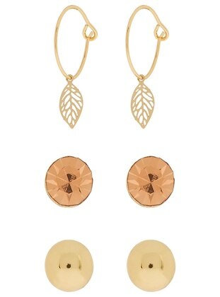 Gold - Earring - Accessorize