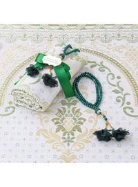 Green - Silk Blend - Import - Prayer Rugs