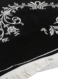 Black - Silk Blend - Import - Prayer Rugs