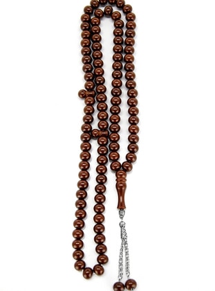 Brown - Prayer Beads - İhvanonline