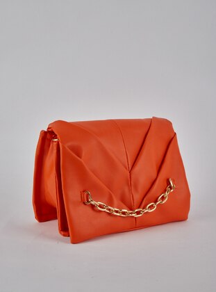 Orange - Satchel - 250gr - Shoulder Bags - MOON