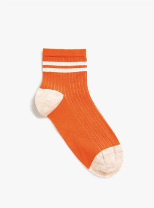 Orange - Socks - Koton
