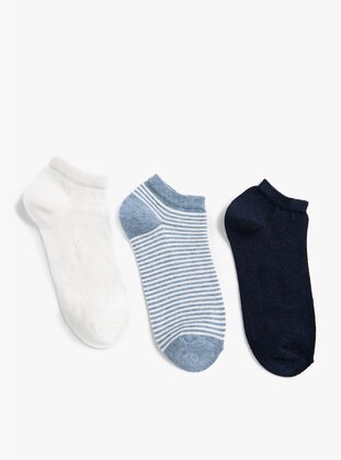 Navy Blue - Socks - Koton