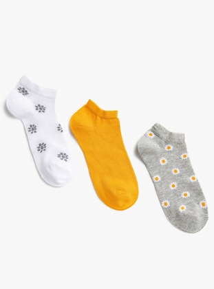 Pale Grey - Socks - Koton