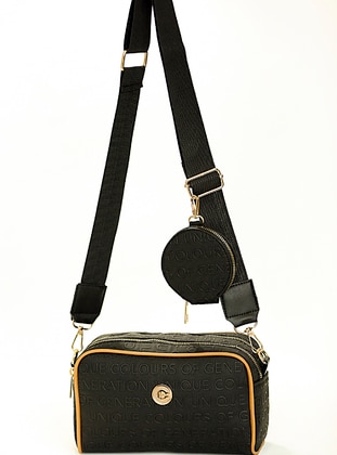 Black - Satchel - 250gr - Shoulder Bags - WMİLANO