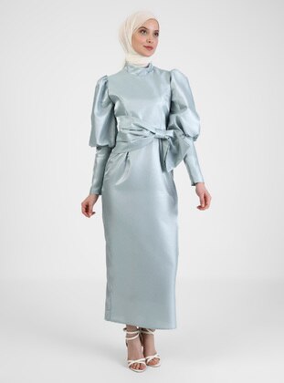  - Fully Lined - Crew neck - Modest Evening Dress - Puane