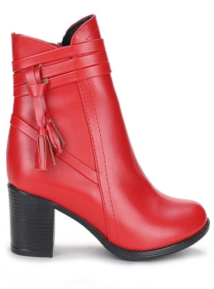 Boot - Red - Boots - Ayakland