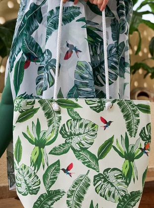 Green - Beach Bags - Remsa Mayo