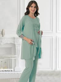 Sea-green - Maternity Pyjamas