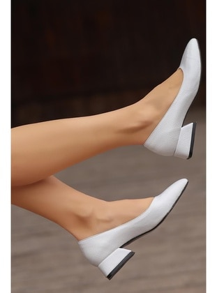 White - High Heel - Heels - Artı Artı Ayakkabı