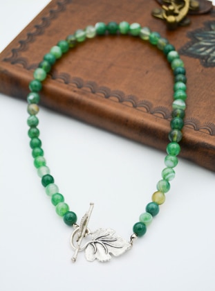 Multi - Green - Necklace - Stoneage