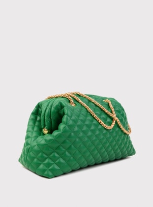 Green - Satchel - Shoulder Bags - BERLESİ