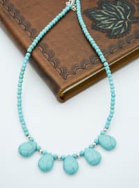 Multi - Turquoise - Necklace