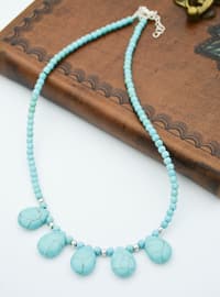 Multi - Turquoise - Necklace