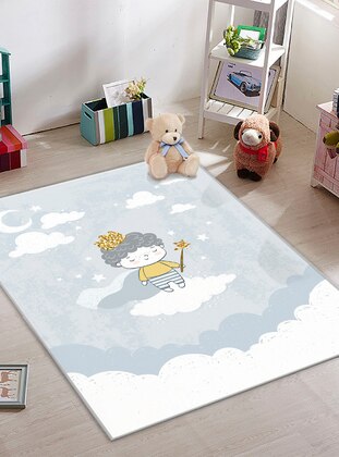 Gardenya Home Prince On The Clouds Kids Room Carpet Multicolor