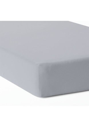 Single Bed Sheet Gray