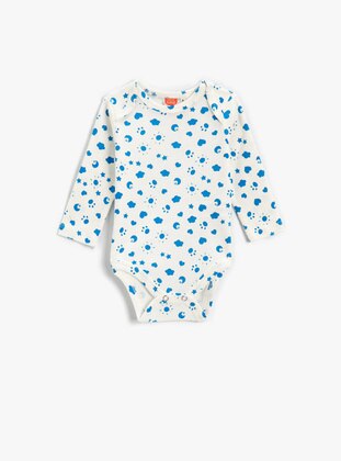 Ecru - baby bodysuits - Koton